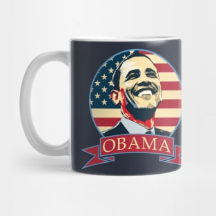 Barack Obama American Banner Mug